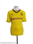 2013-14 Borussia Dortmund Home Shirt L Football Shirt