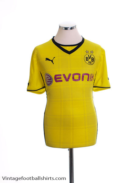 2013-14 Borussia Dortmund Home Shirt L Football Shirt