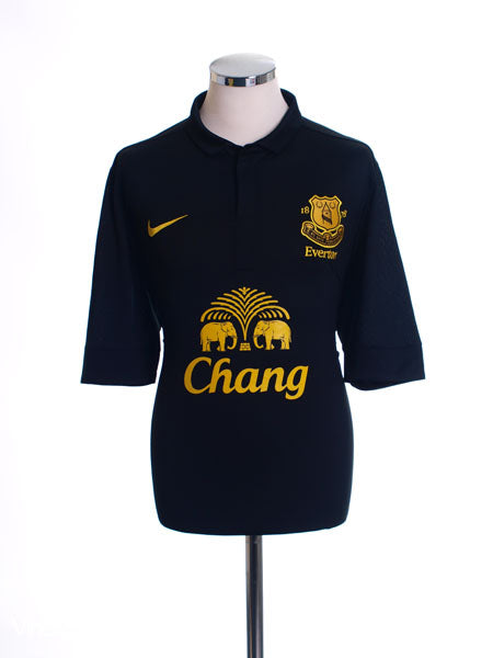 2012-13 Everton Away Shirt M Football Shirt