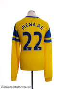 2013-14 Everton Away Shirt Pienaar #22 L/S *Mint* XL Football Shirt