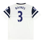 2013-14 Everton Nike Third Shirt Baines #3 L Football Shirt