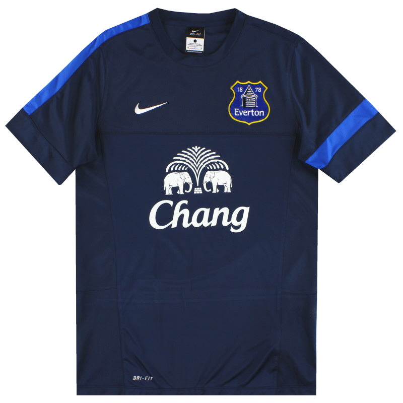2013-14 Everton Nike Training Shirt M Training Shirt