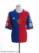 2013-14 FC Basel Home Shirt L Football Shirt