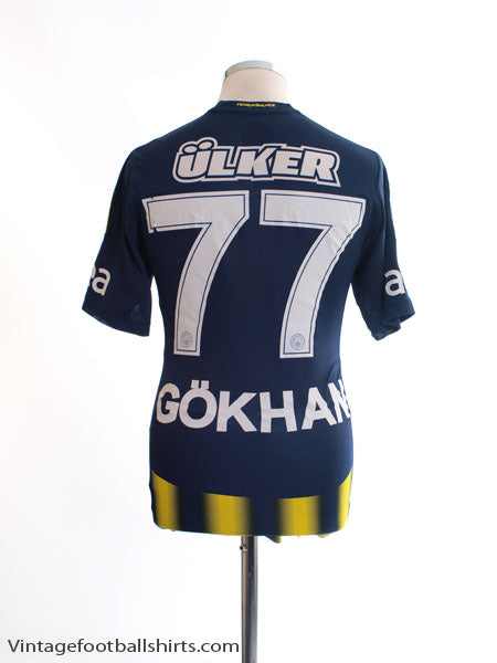 2013-14 Fenerbahce Home Shirt Gokhan #77 S Football Shirt