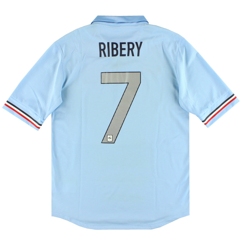 2013-14 France Nike Away Shirt Ribery #7 M 449683-475 | Vintage