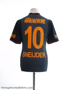 2013-14 Galatasaray Away Shirt Sneijder #10 S Football Shirt
