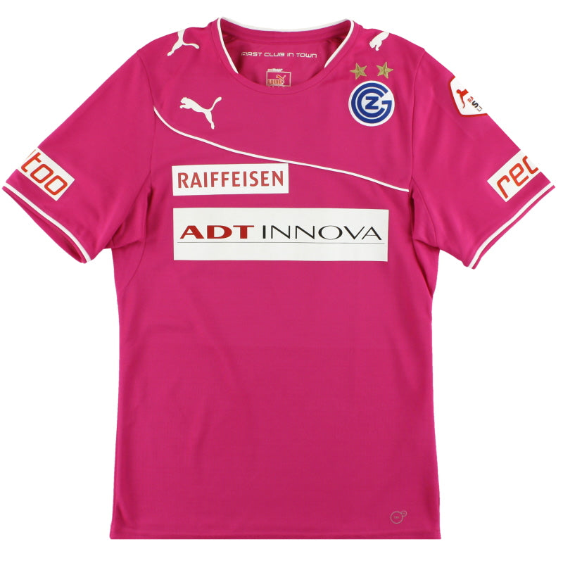 2013-14 Grasshoppers Puma Player Issue Away Shirt M Football Shirt