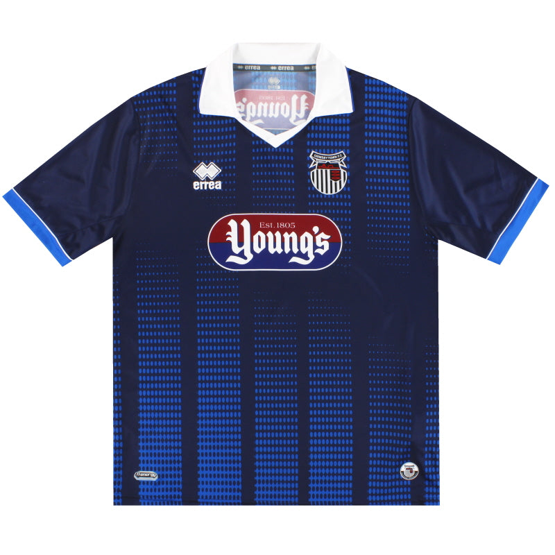 2013-14 Grimsby Town Errea Away Shirt *Mint* L Football Shirt