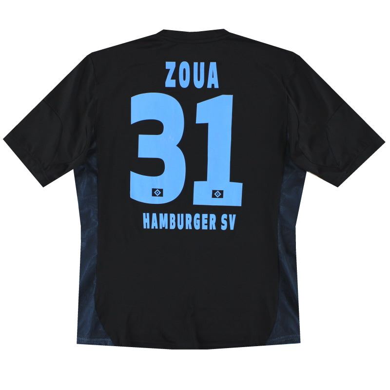 2013-14 Hamburg adidas Away Shirt Zoua #31 L Football Shirt