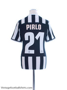 2013-14 Juventus Home Shirt Pirlo #21 S Football Shirt