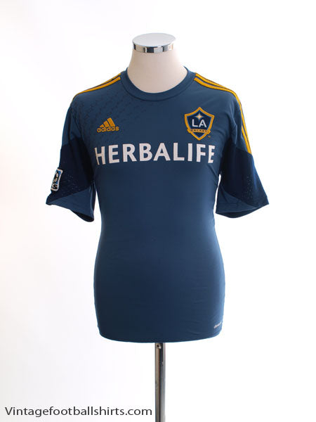 2013-14 LA Galaxy Away Shirt M Football Shirt
