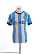 2013-14 Malaga Home Shirt XL.Boys Football Shirt