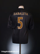 2013-14 Manchester City Away Shirt Zabaleta #5 *Mint* XL Football Shirt