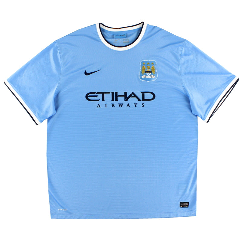 2013-14 Manchester City Home Shirt XXXL Football Shirt