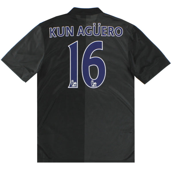 美品 Man City 13/14 Aguero Away Shirt 希少 2013-14-manchester-city-nike-a