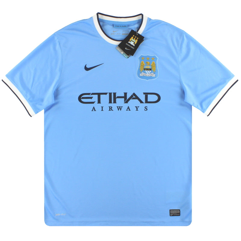 2013-14 Manchester City Nike Home Shirt *w/tags* L Football Shirt