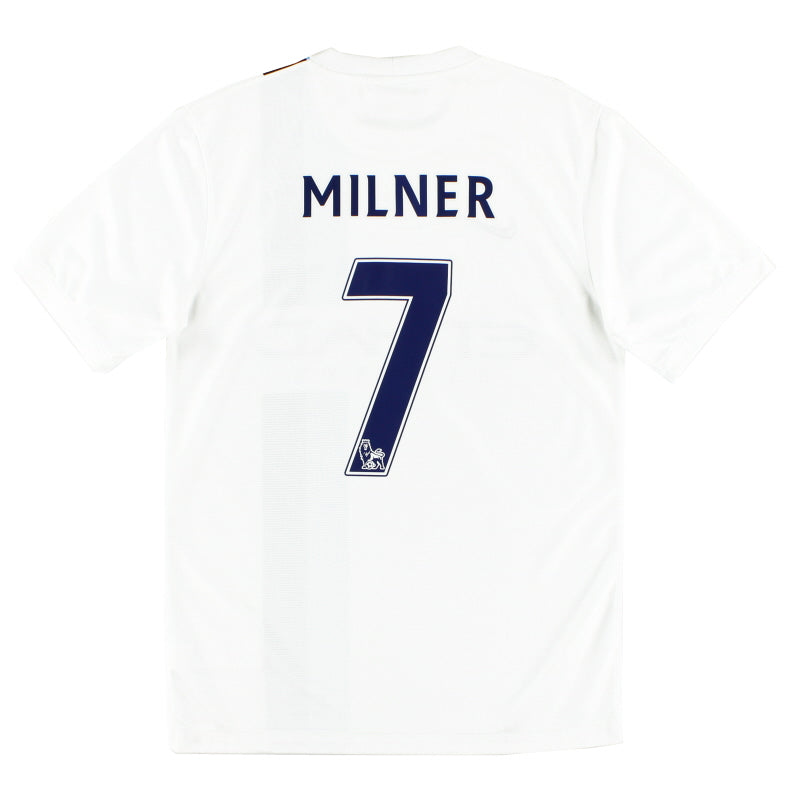 2013-14 Manchester City Third Shirt Milner #7 *Mint* S Football Shirt
