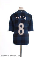 2013-14 Manchester United Away Shirt Mata #8 XXL Football Shirt