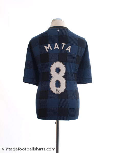 2013-14 Manchester United Away Shirt Mata #8 XXL Football Shirt