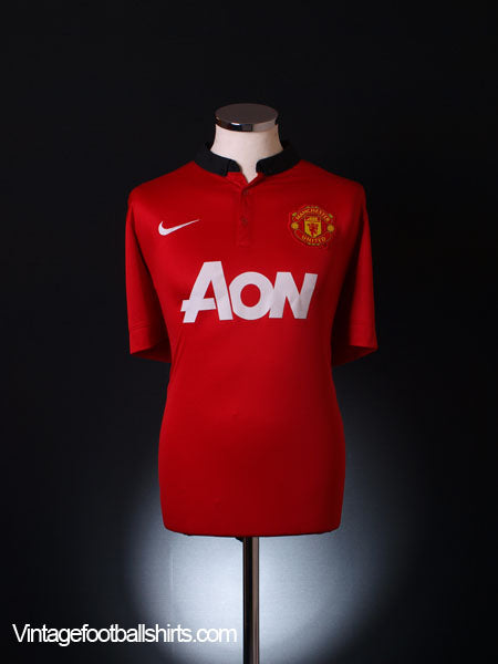 2013-14 Manchester United Home Shirt XL Football Shirt