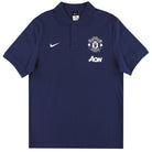 2013-14 Manchester United Nike Polo Shirt *As New* L Polo Shirt