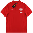 2013-14 Manchester United Nike Polo Shirt *w/tags* L Polo Shirt