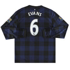 2013-14 Manchester United Nike Away Shirt Evans L/S #6 *w/tags* XL Football Shirt