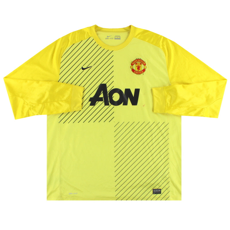 2013-14 Manchester United Nike Goalkeeper Shirt XXL 545745-775