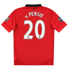 2013-14 Manchester United Nike Home Shirt v.Persie #20 M Football Shirt
