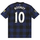 2013-14 Manchester United Nike Away Shirt Rooney #10 M Football Shirt