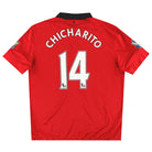2013-14 Manchester United Nike Home Shirt Chicharito #14 XL Football Shirt