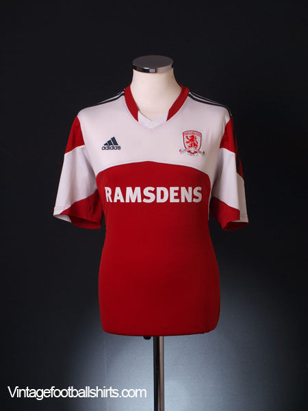 2013-14 Middlesbrough Home Shirt L Football Shirt