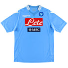 2013-14 Napoli Home Shirt *Mint* M Football Shirt