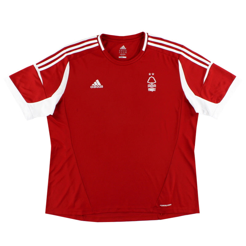2013-14 Nottingham Forest adidas Formotion Home Shirt XXL Football Shirt