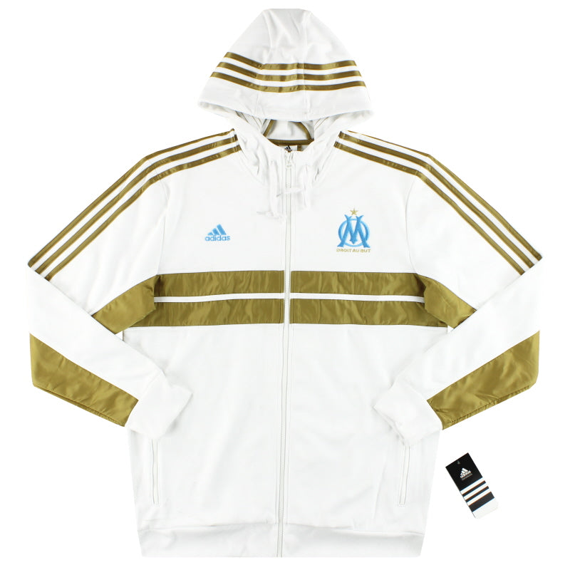 2013-14 Olympique Marseille adidas Anthem Jacket *w/tags* L Jacket