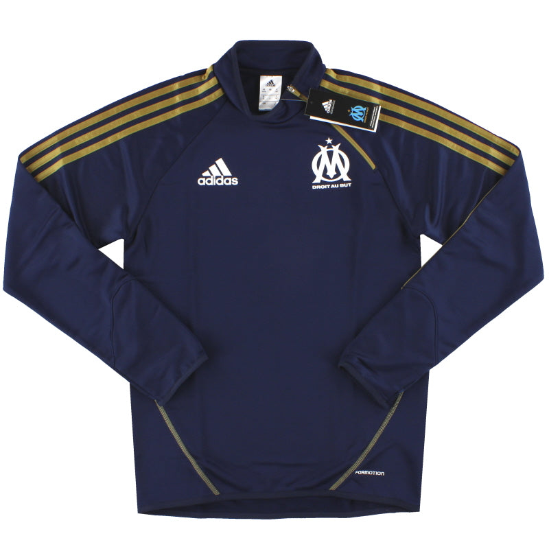 2013-14 Olympique Marseille adidas Technical Training Top *w/tags* S Football Shirt
