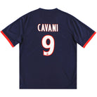 2013-14 Paris Saint-Germain Home Shirt Cavani #9 L Football Shirt