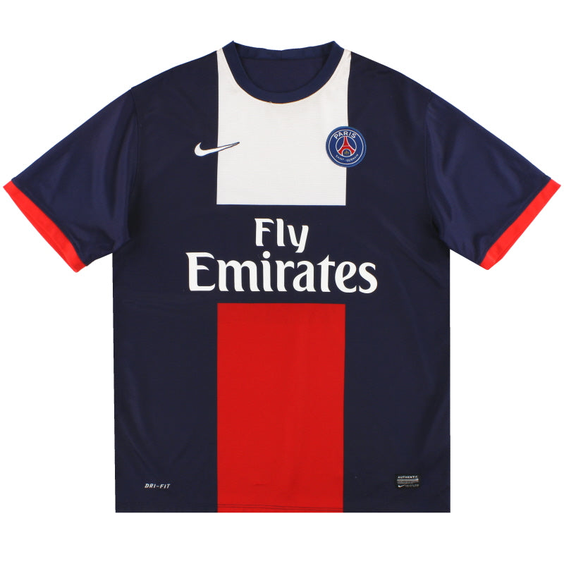 2013-14 Paris Saint-Germain Home Shirt Cavani #9 L 056876318