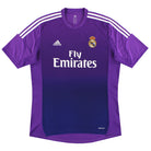 2013-14 Real Madrid adidas Goalkeeper Shirt XL Football Shirt