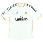 2013-14 Real Madrid adidas Home Shirt L Football Shirt