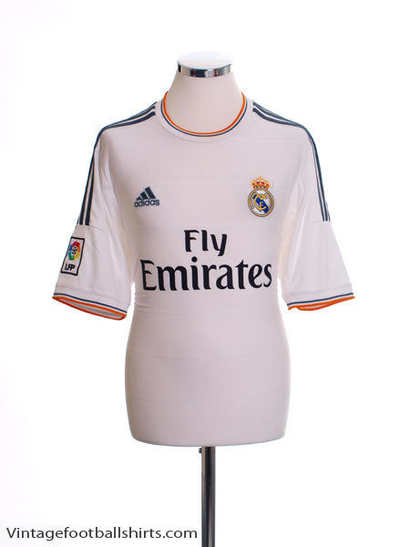 2013 14 Real Madrid Home Shirt *Mint* L