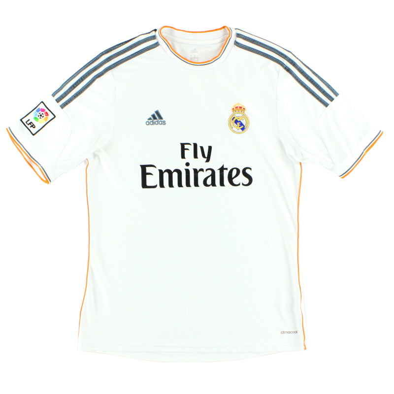 2013-14 Real Madrid adidas Home Shirt M Football Shirt
