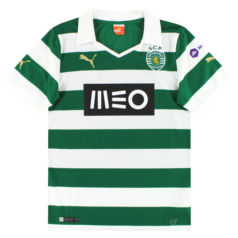 2013-14 Sporting Lisbon Puma Home Shirt *BNIB* S Football Shirt