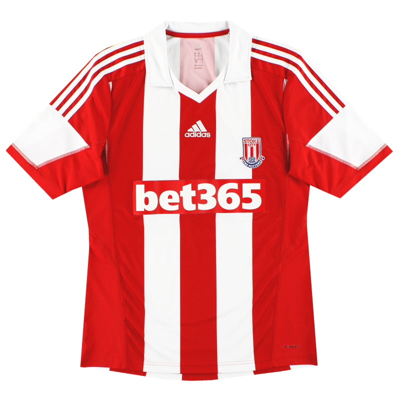 2013-14 Stoke City adidas Home Shirt M Football Shirt
