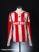 2013-14 Stoke City Home Shirt *Mint* L/S L Football Shirt