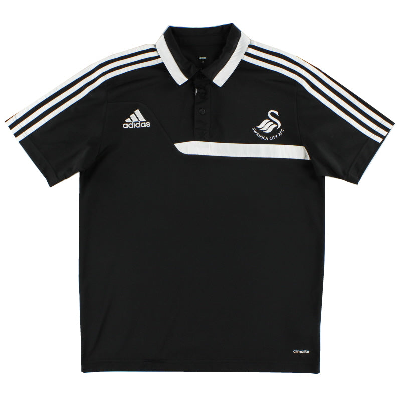 2013-14 Swansea City Polo Shirt L Polo Shirt