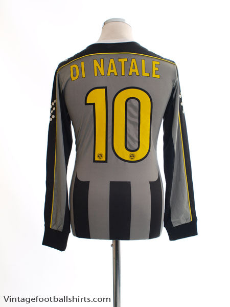 2013-14 Udinese Away Shirt Di Natale #10 L/S S Football Shirt
