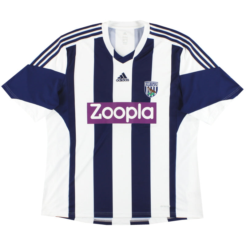 2013-14 West Brom adidas Home Shirt XXL Football Shirt