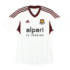 2013-14 West Ham adidas Away Shirt S Football Shirt