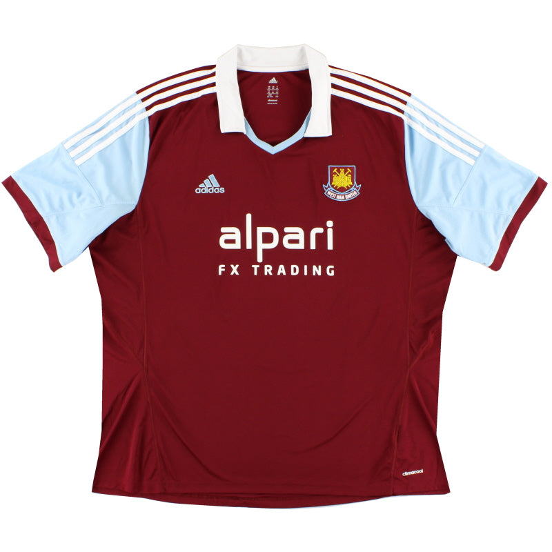 2013-14 West Ham adidas Home Shirt *Mint* M Football Shirt